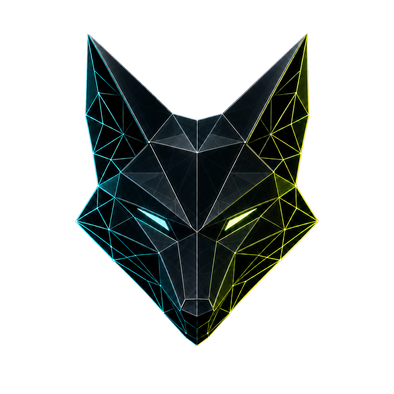 Vela Fox geometric fox mark